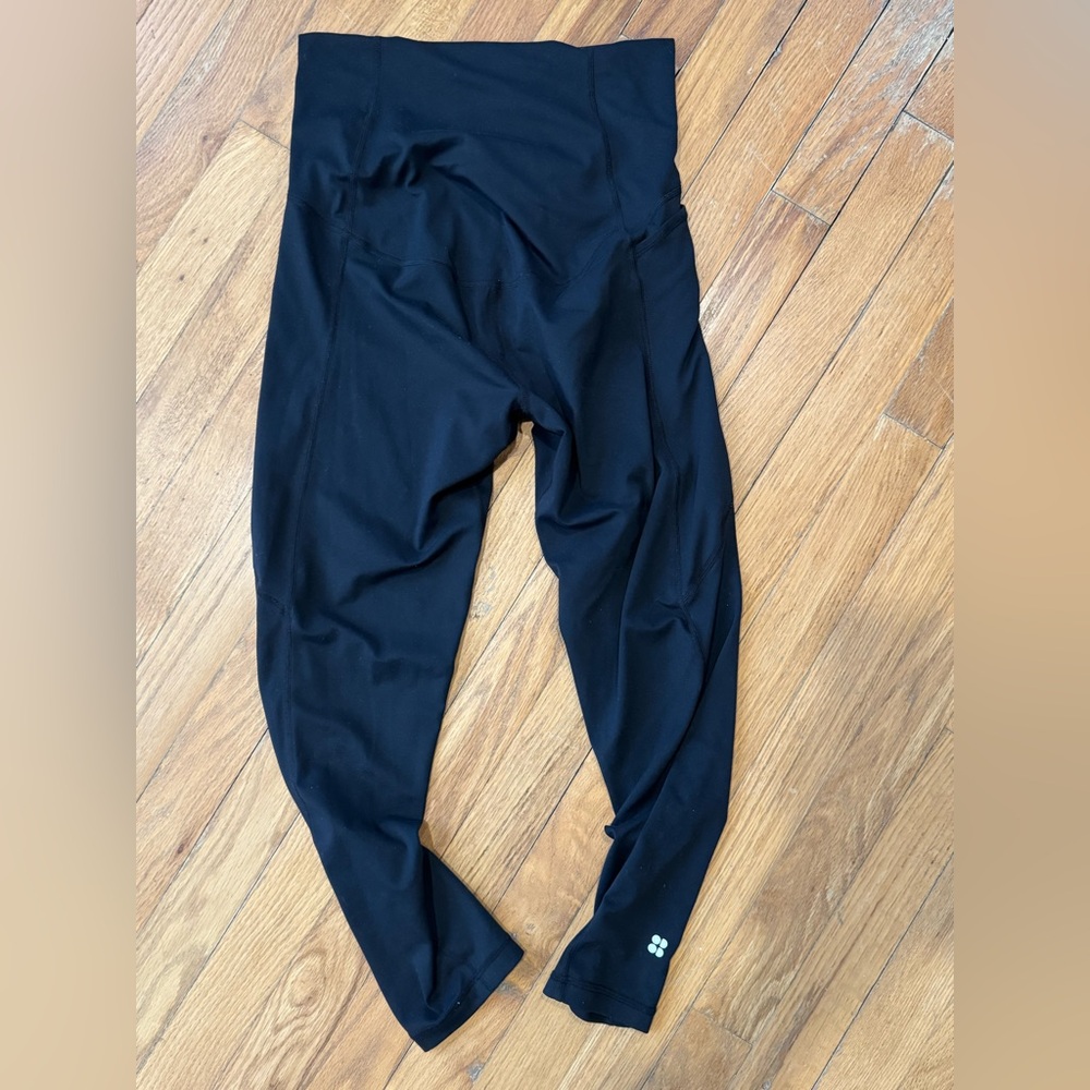 Sweaty Betty black maternity leggings M